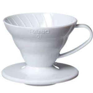 HARIO DRIPPER V60 No1 WHITE CERAMIC DRIPPER