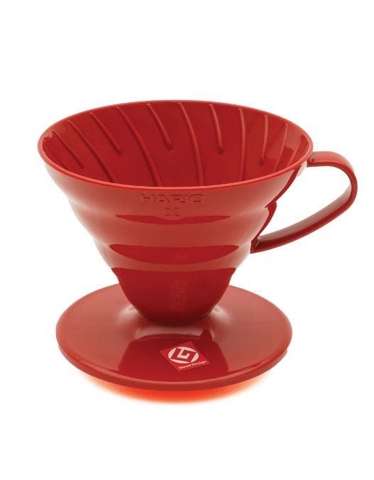 HARIO DRIPPER V60 No2 RED CERAMIC