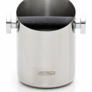 LELIT KNOCK BOX WITH CLOTH & BRUSH