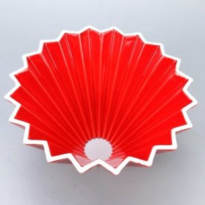 DRIPPER ORIGAMI TYPE 1-2 CUPS RED+HOLDER