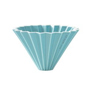 ORIGAMI Dripper S + Holder - Turquoise