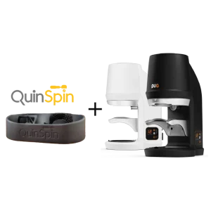 Combo offer V2.3 QuinSpin Portafilter cleaner + Puqpress Q