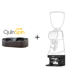 Combo offer V2.3 QuinSpin Portafilter cleaner + M4 for F64 & F83 by Fiorenzato